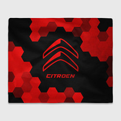 Плед Citroen - red gradient