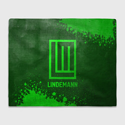 Плед Lindemann - green gradient
