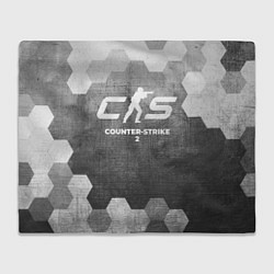 Плед Counter-Strike 2 - grey gradient