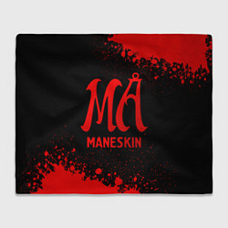 Плед Maneskin - red gradient
