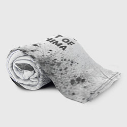 Плед флисовый Ghost of Tsushima - white gradient посередине, цвет: 3D-велсофт — фото 2