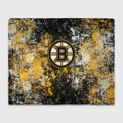 Плед Boston Bruins NHL black