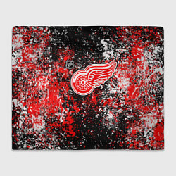 Плед Detroit Red Wings NHL black