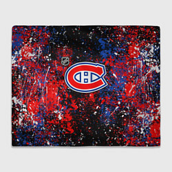 Плед Montreal Canadiens NHL black