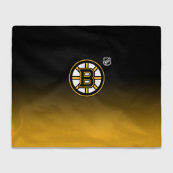 Плед Бостон Брюинз - градиент