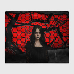 Плед Билли Айлиш готический образ