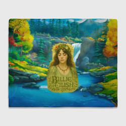 Плед Билли Айлиш на фоне природы