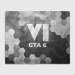 Плед GTA 6 - grey gradient