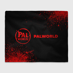 Плед Palworld - red gradient по-горизонтали