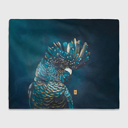 Плед Попугай акварельный - big picture