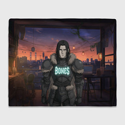 Плед Bones в аниме