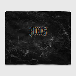 Плед Bones логотип