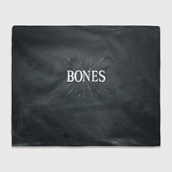 Плед Bones разбитое стекло