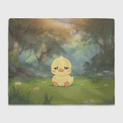 Плед Маленький утенок на поляне