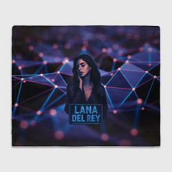 Плед Lana Del Rey и неоновая вывеска