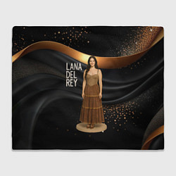 Плед Lana Del Rey в ретро платье