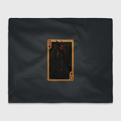 Плед Каллиста: дама червей