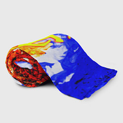 Плед флисовый Doom битва огня, цвет: 3D-велсофт — фото 2