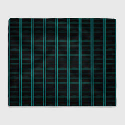Плед Color blue dark stripe