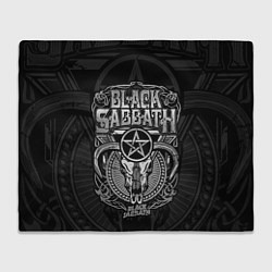 Плед Black Sabbath - goat skull