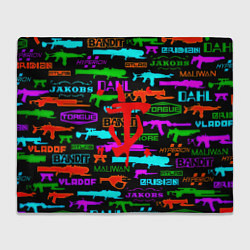 Плед Doom шутер паттерн