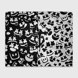 Плед Doom x Marshmello pattern