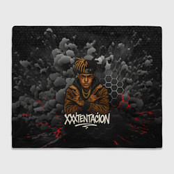 Плед XXXTentacion со скрещенными руками