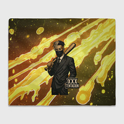 Плед XXXTentacion в пиджаке с битой