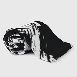 Плед флисовый Doom краски полосы, цвет: 3D-велсофт — фото 2