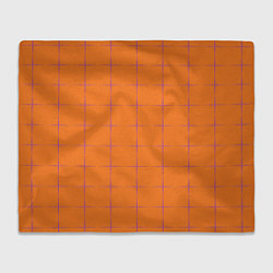 Плед Color orange stripe