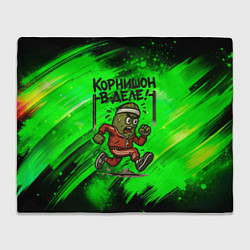 Плед Корнишон в деле - спортсмен