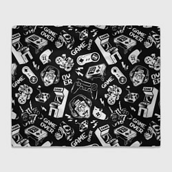 Плед Retro gamer pattern