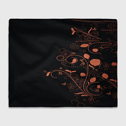 Плед флисовый Китайский орнамент, цвет: 3D-велсофт