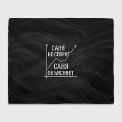 Плед Саня не спорит Саня объясняет