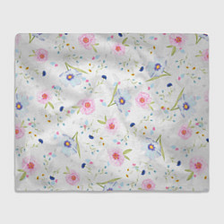 Плед Нежные цветочки