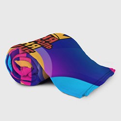 Плед флисовый Саня не король - Саня круче, цвет: 3D-велсофт — фото 2