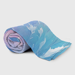 Плед флисовый Ледяной куст, цвет: 3D-велсофт — фото 2