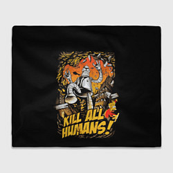 Плед Футурама - гигантский Бендер