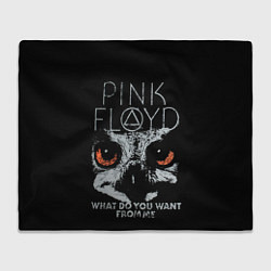 Плед флисовый Pink Floyd - what do you want from me, цвет: 3D-велсофт