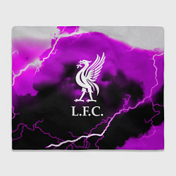 Плед Liverpool неоновый шторм