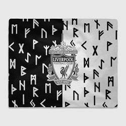 Плед Liverpool символы текстура