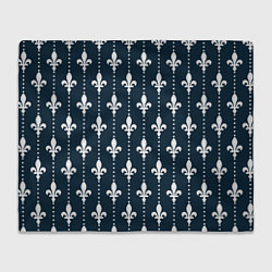 Плед Геральдическая лилия