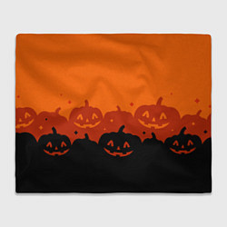 Плед Хэллоуин счастливые тыквы