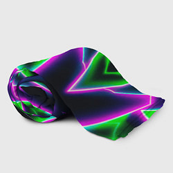 Плед флисовый Multicolored colorful color, цвет: 3D-велсофт — фото 2