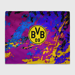 Плед Borussia абстрактные краски