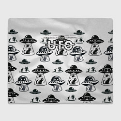 Плед UFO и котики