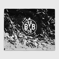 Плед Borussia белые краски