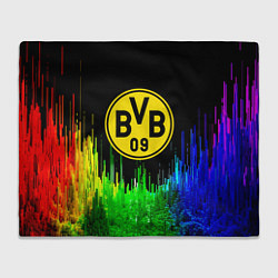 Плед Borussia градиент текстура