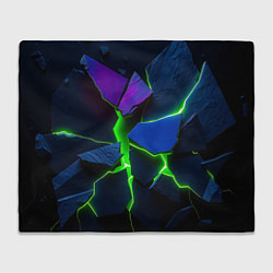 Плед Neon tile
