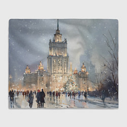 Плед Зимняя Москва